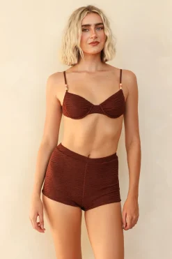 Farrah Elastic Waist Booty Short