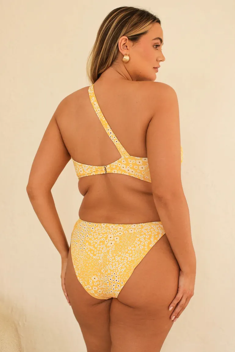 Frankie Asymmetrical Bandeau Bikini Top