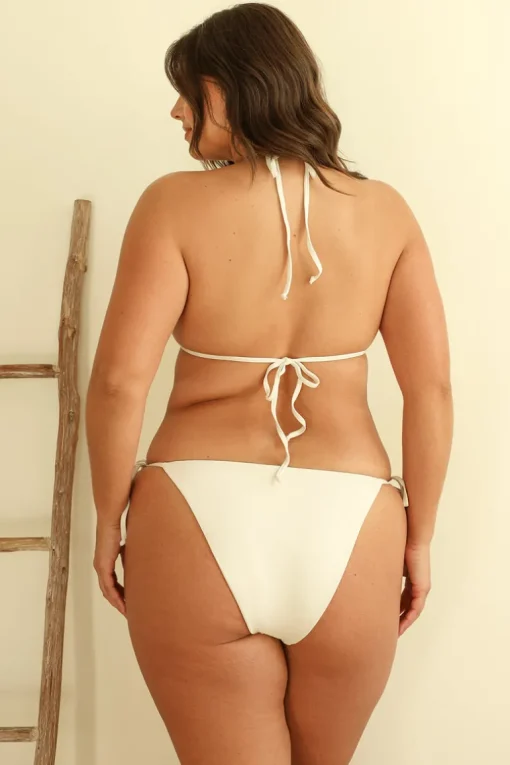 Ivory Palm Triangle Cheeky Set