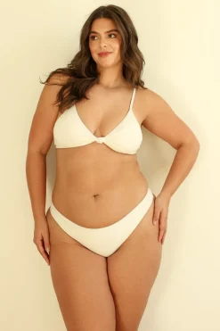 Ivory Triangle Cheeky Set