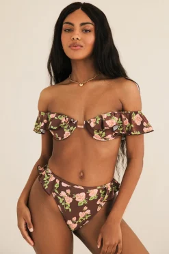 Poppi High Waisted Cheeky Bikini Bottom