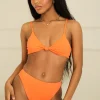 Seashore High Waist Cheeky Bikini Bottom