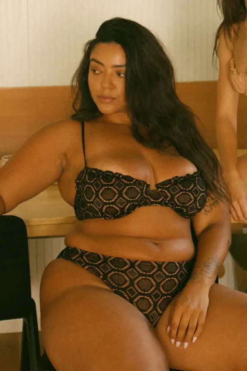 Seashore High Waisted Bikini Bottom