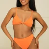 Zen Knotted Triangle Bikini Top