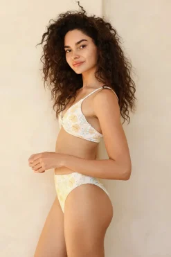 Zen Knotted Triangle Bikini Top